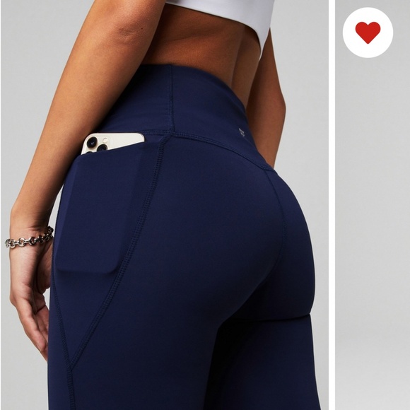 Fabletics Oasis PureLuxe High-Waisted Crossover Flare Pants - Picture 1 of 8